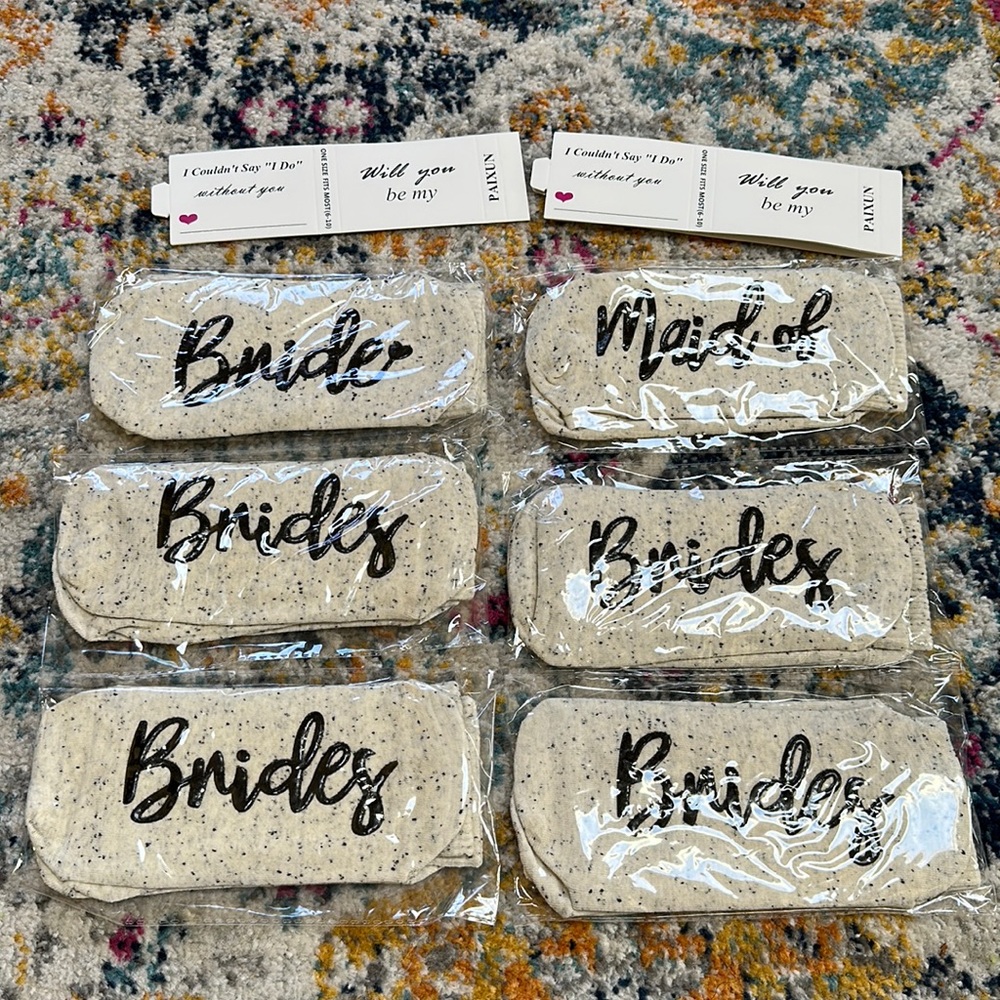 Brand New Wedding Day Socks